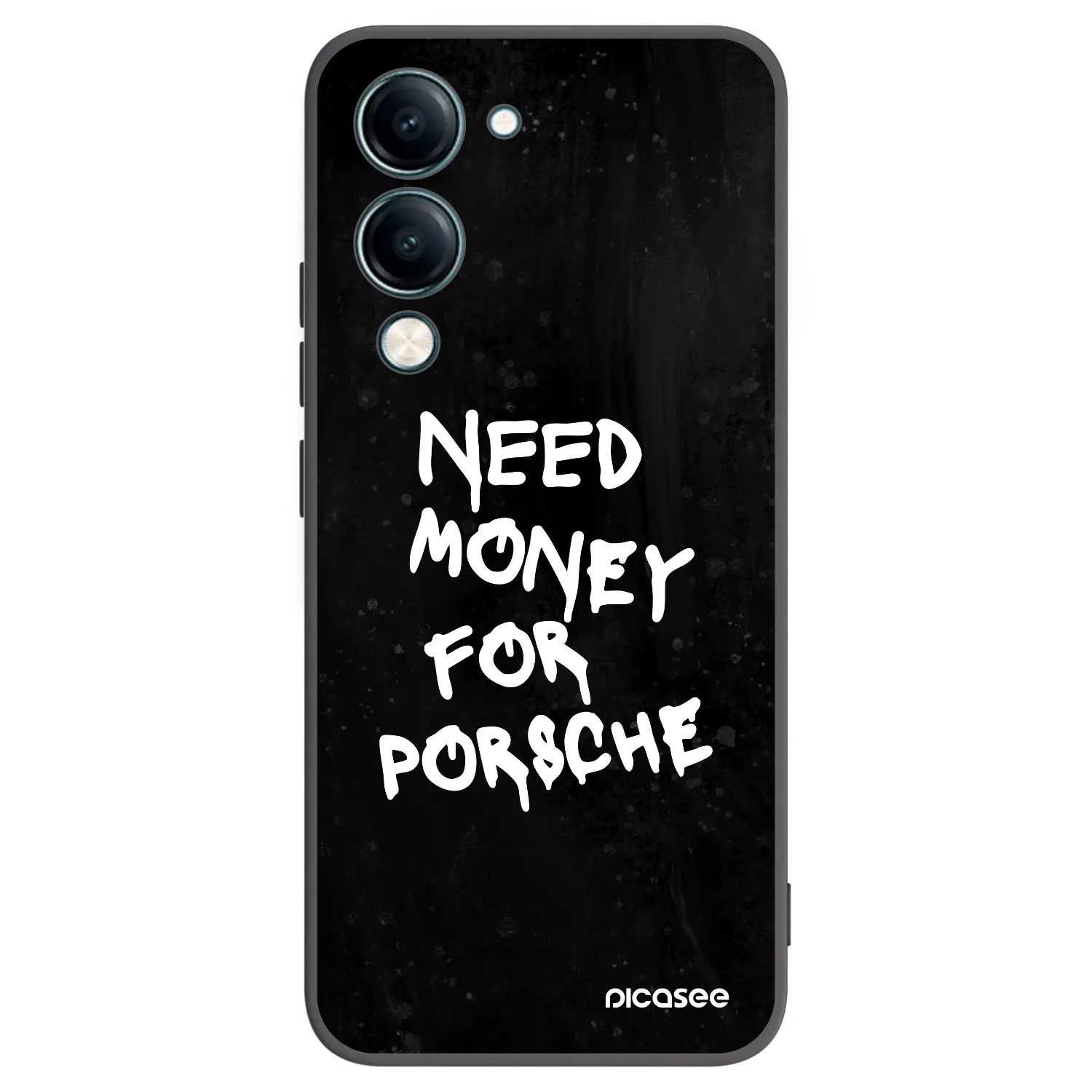 Picasee silikonový černý obal pro Vivo Y29s 5G - Black Dollar
