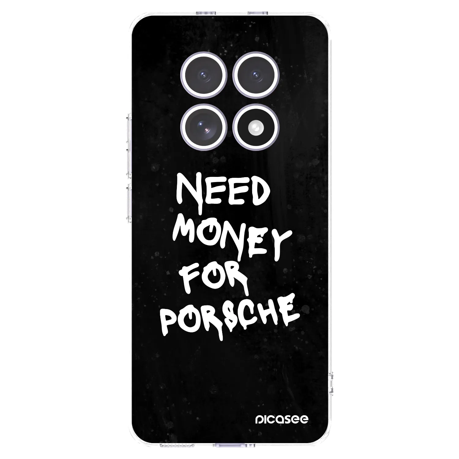 Picasee silikonový průhledný obal pro Xiaomi Redmi Note 15 - Black Dollar
