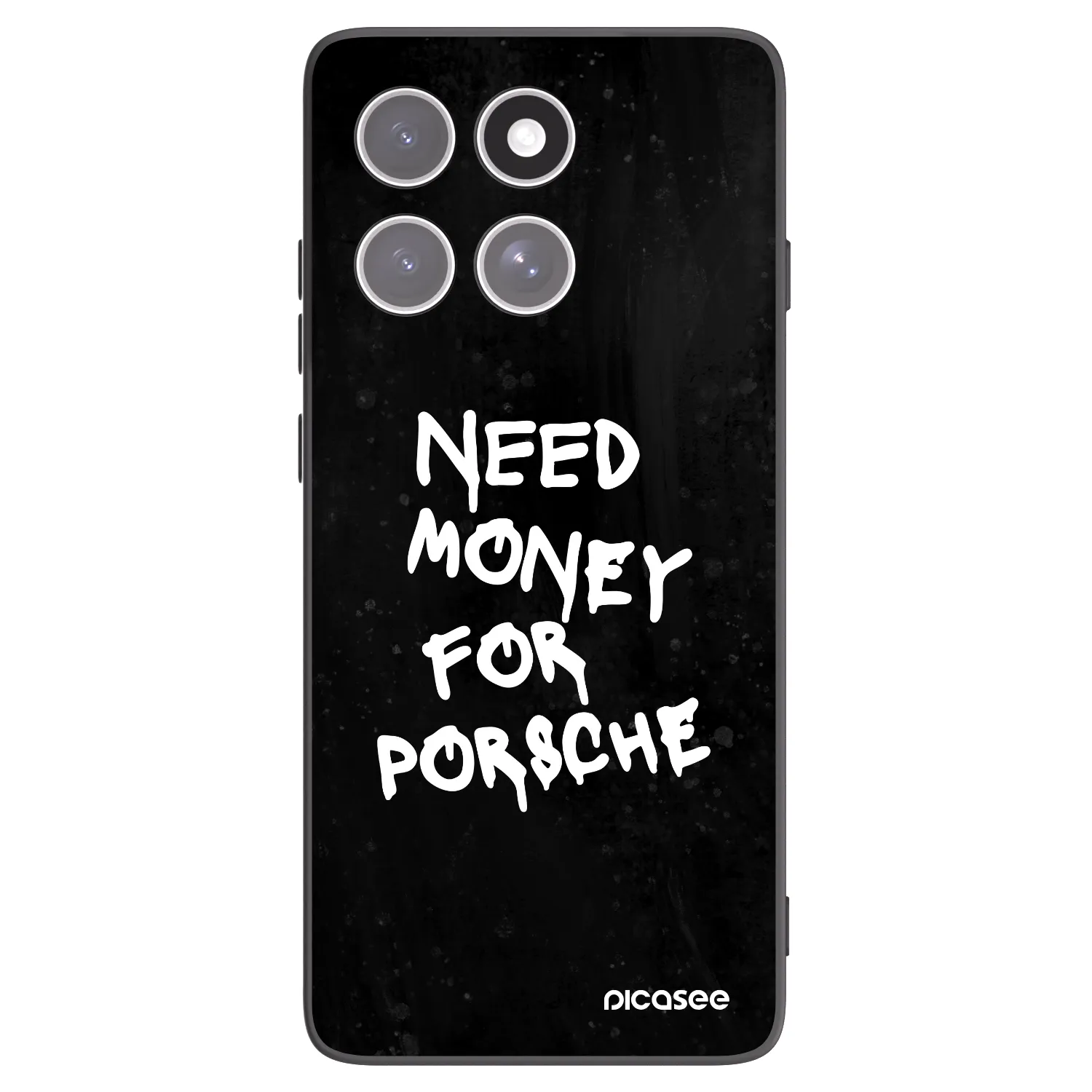 Picasee silikonový černý obal pro Motorola Edge 60 Fusion - Black Dollar