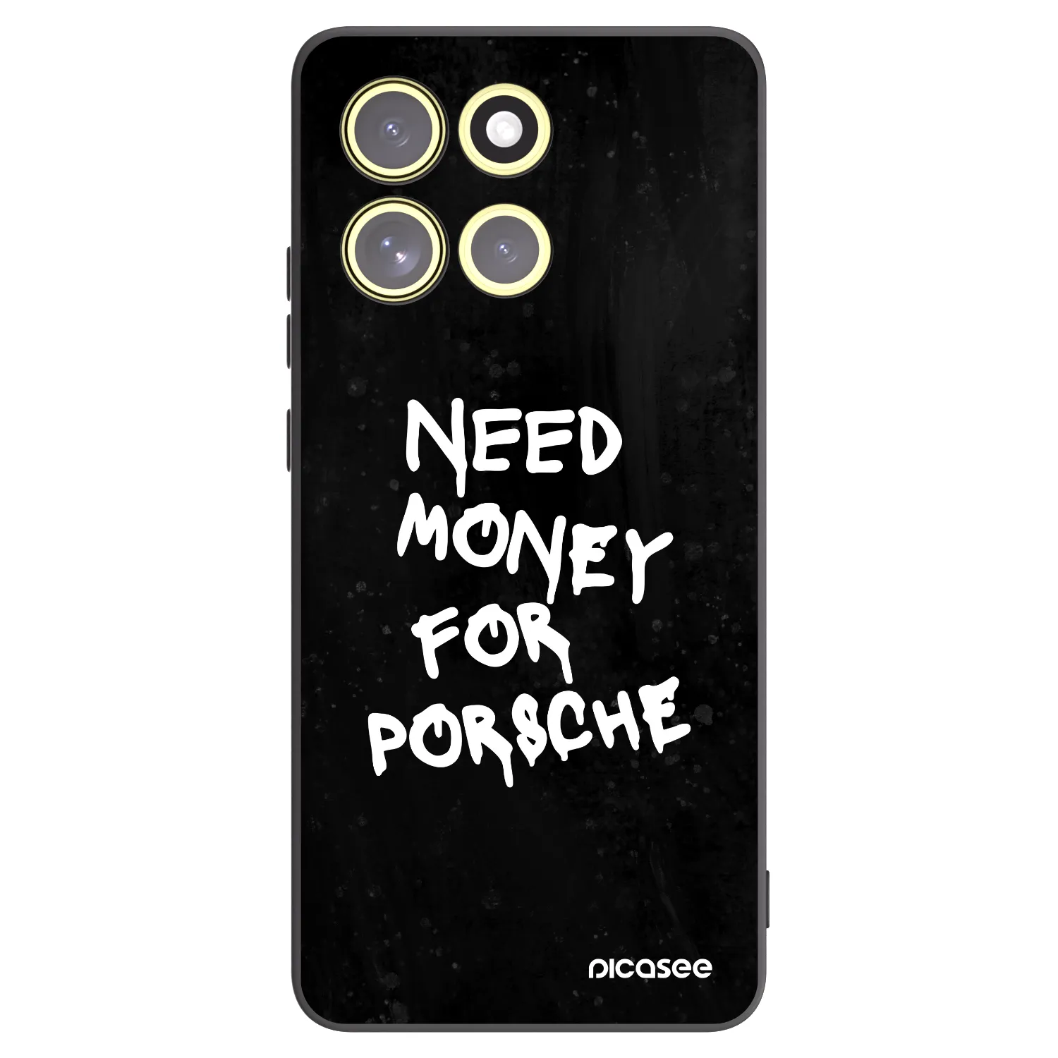 Picasee silikonový černý obal pro Motorola Moto G86 Power 5G - Black Dollar