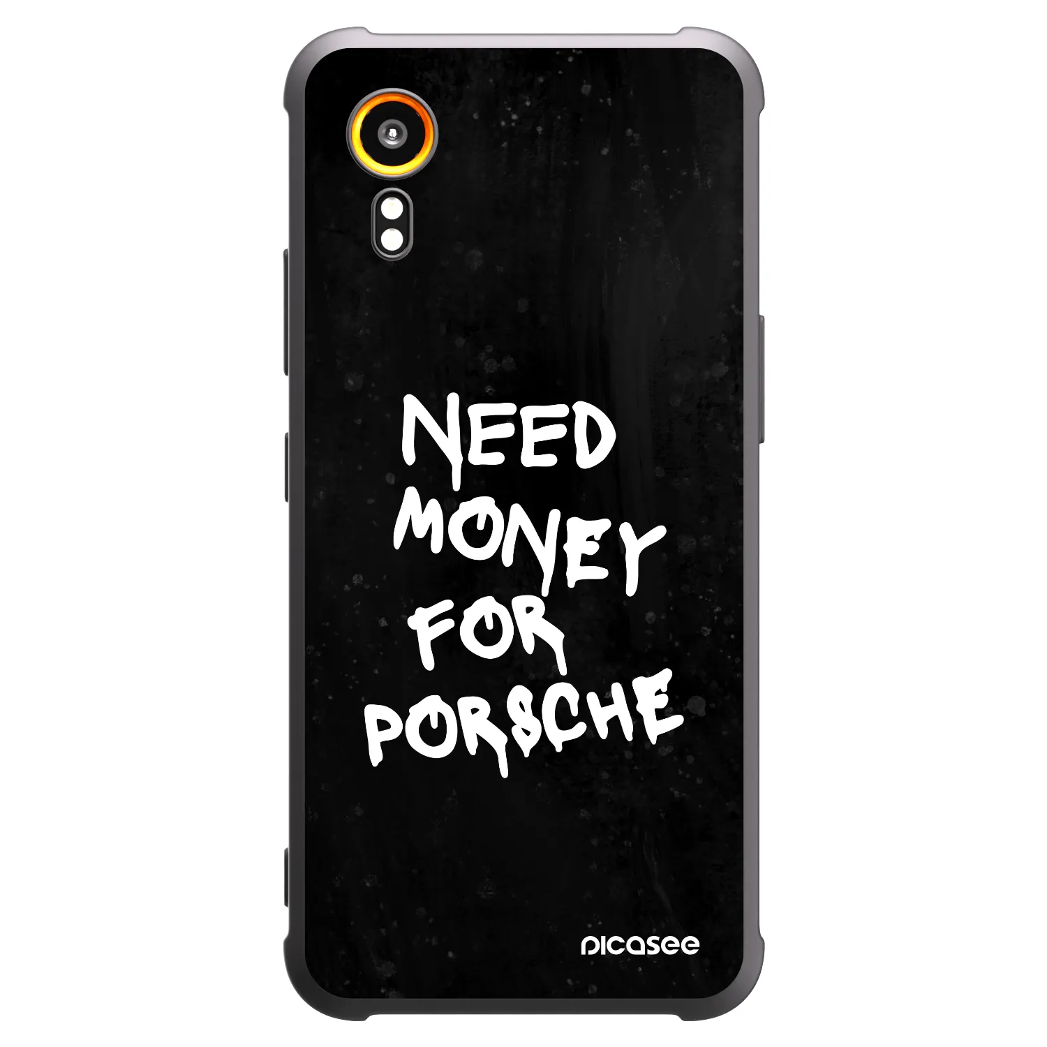 Picasee silikonový černý obal pro Samsung Galaxy Xcover 7 - Black Dollar