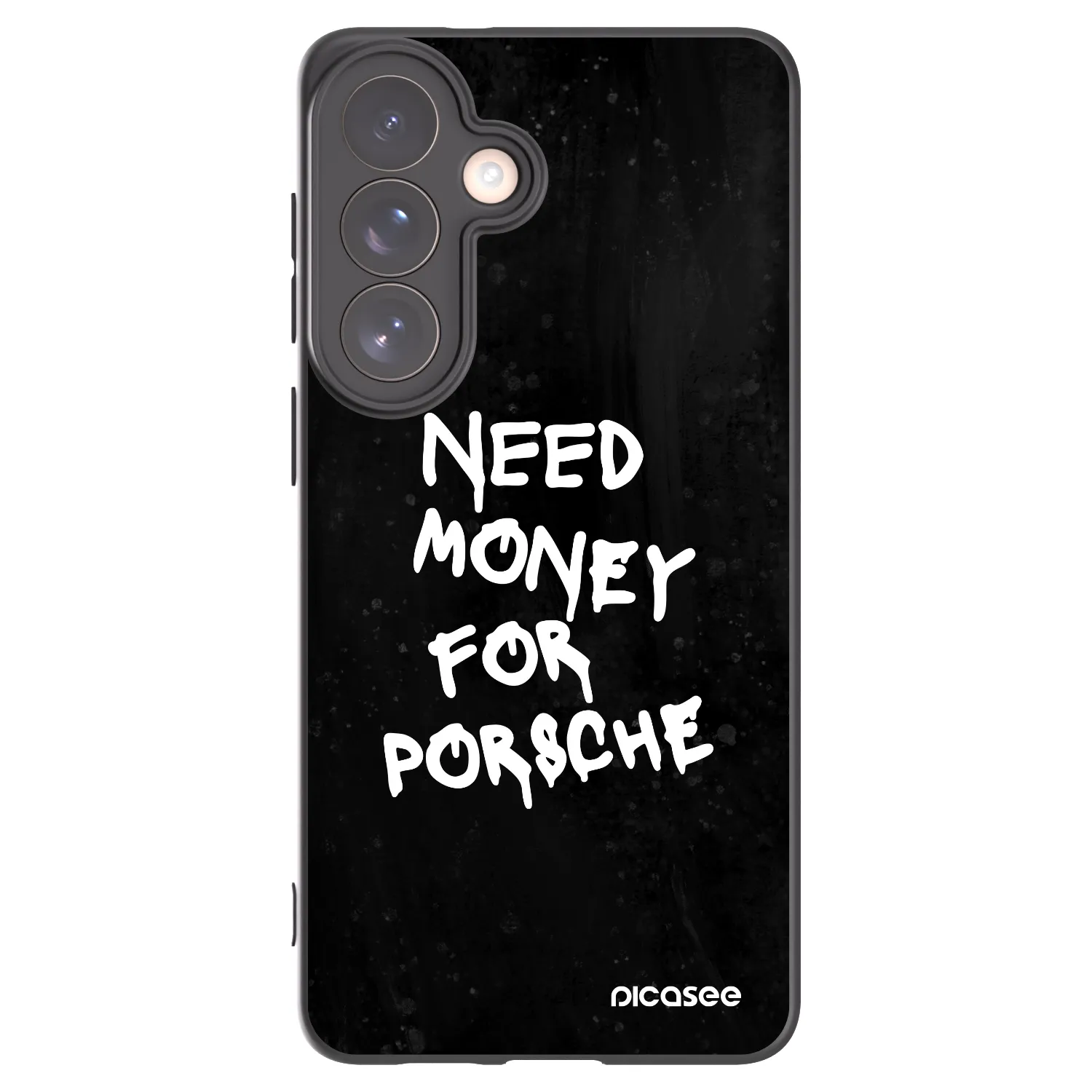 Picasee silikonový černý obal pro Samsung Galaxy S26+ - Black Dollar