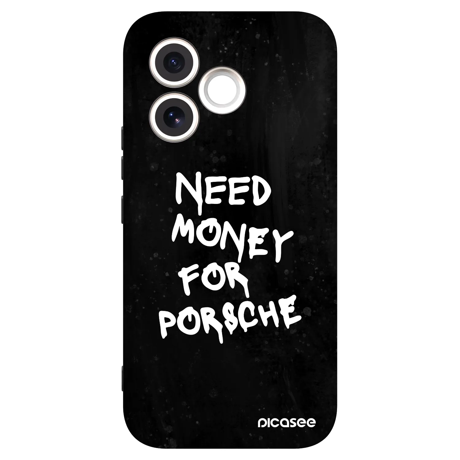 Picasee silikonový černý obal pro Honor 600 Lite - Black Dollar