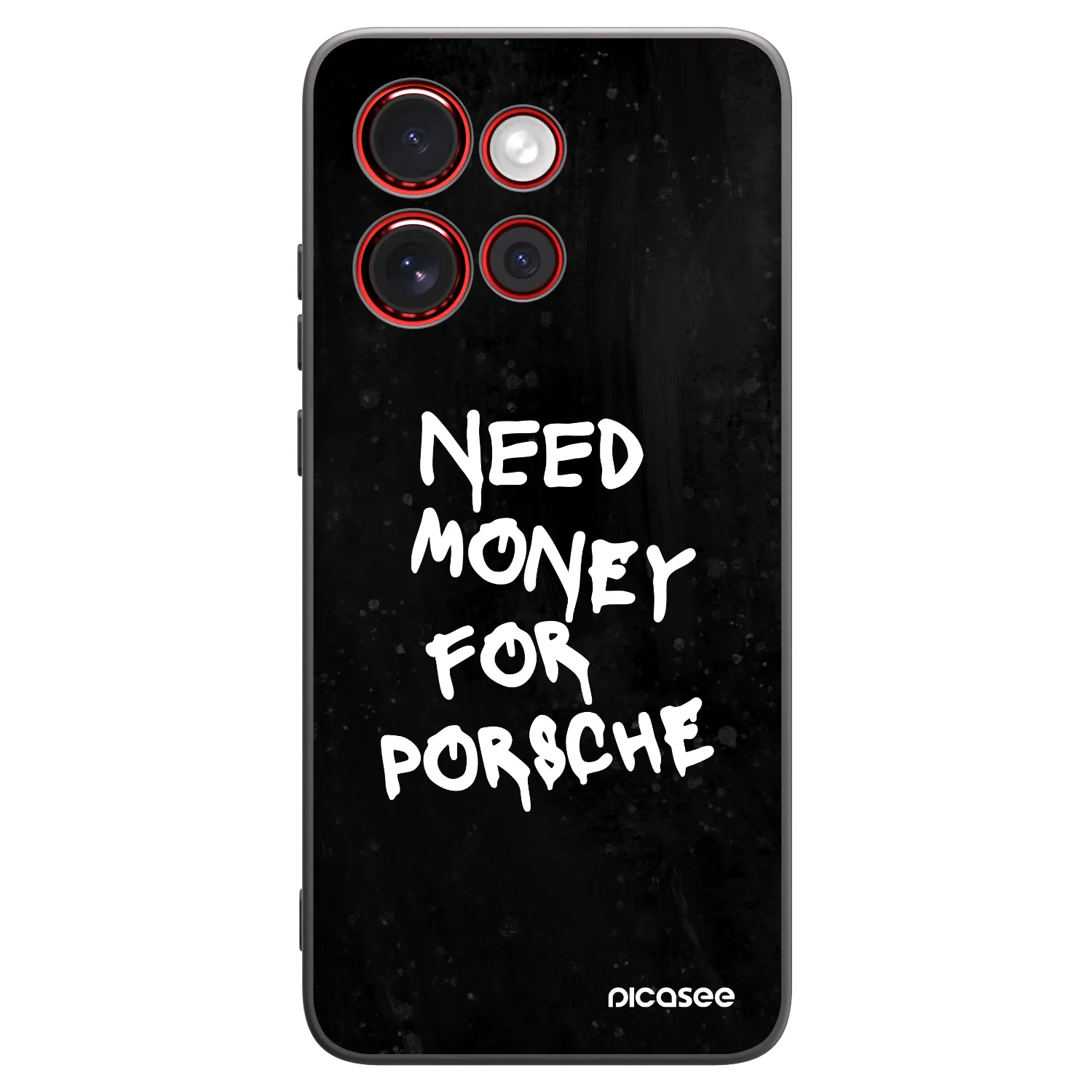 Picasee silikonový černý obal pro Motorola Edge 60 Neo 5G - Black Dollar