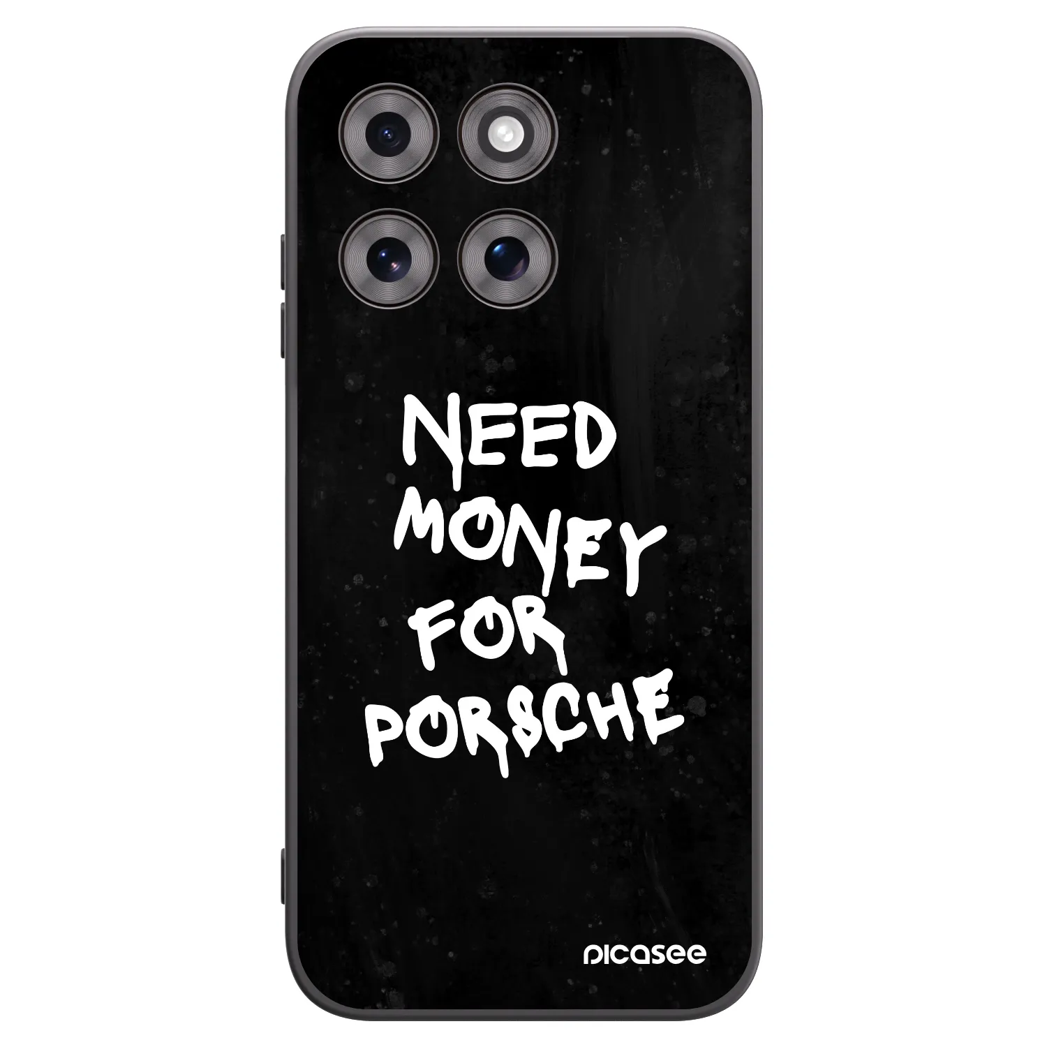 Picasee silikonový černý obal pro Motorola Moto G77 - Black Dollar