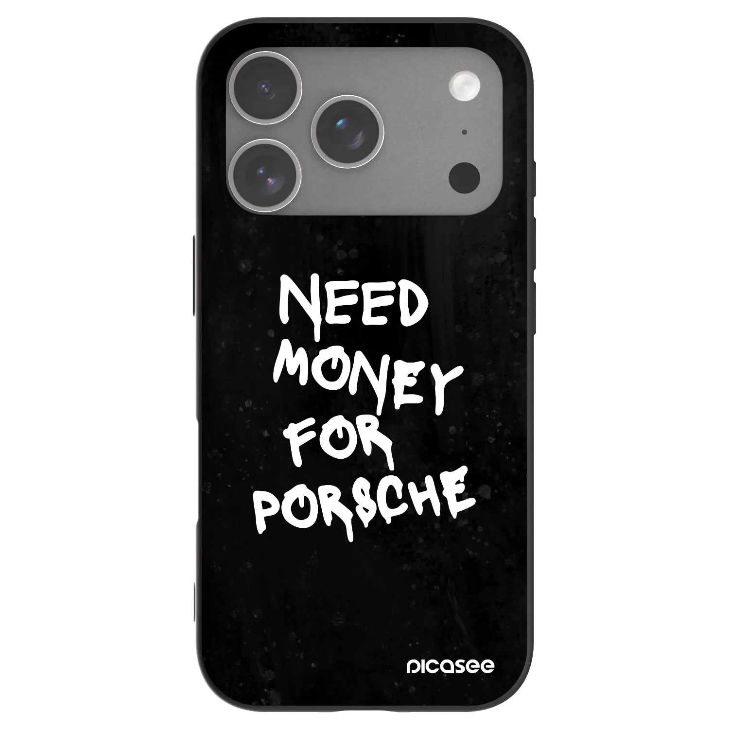 Picasee silikonový černý obal pro Apple iPhone 18 Pro - Black Dollar