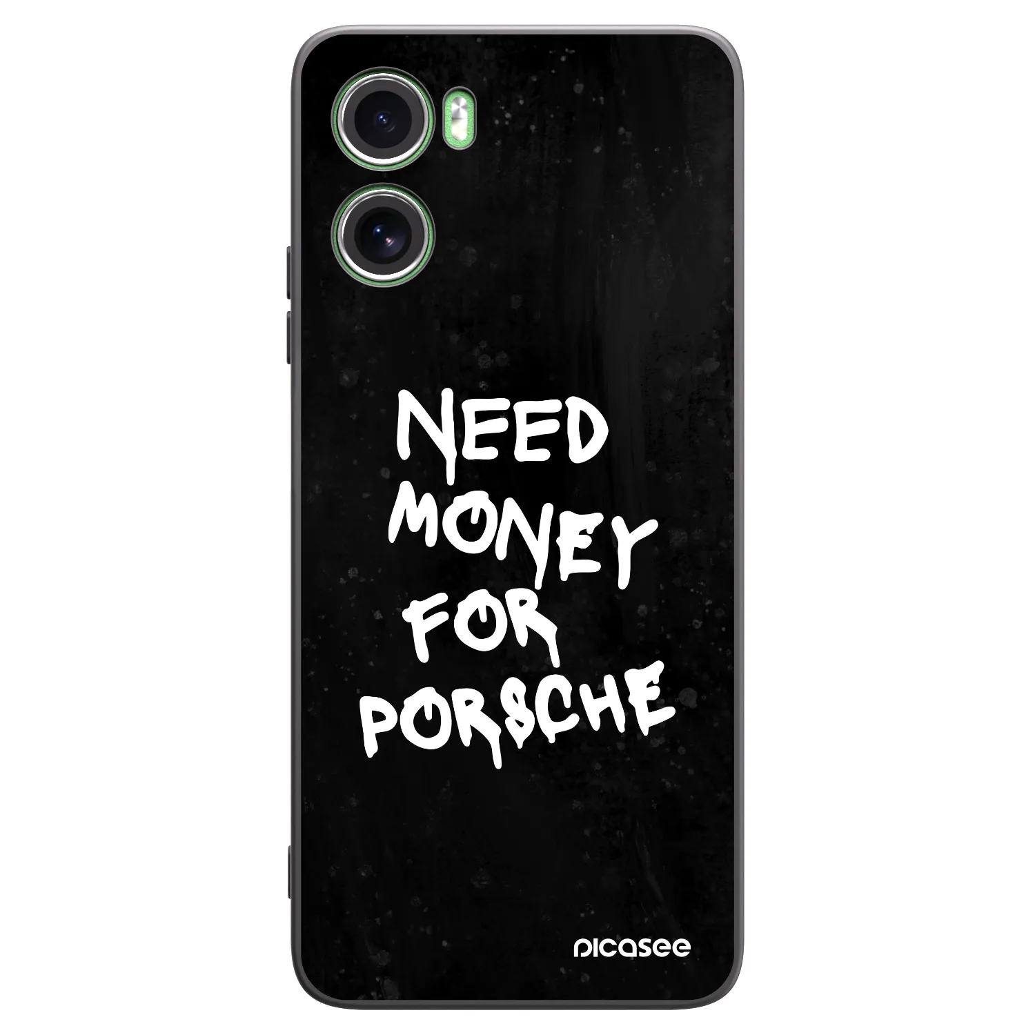 Picasee silikonový černý obal pro Motorola Moto G06 - Black Dollar