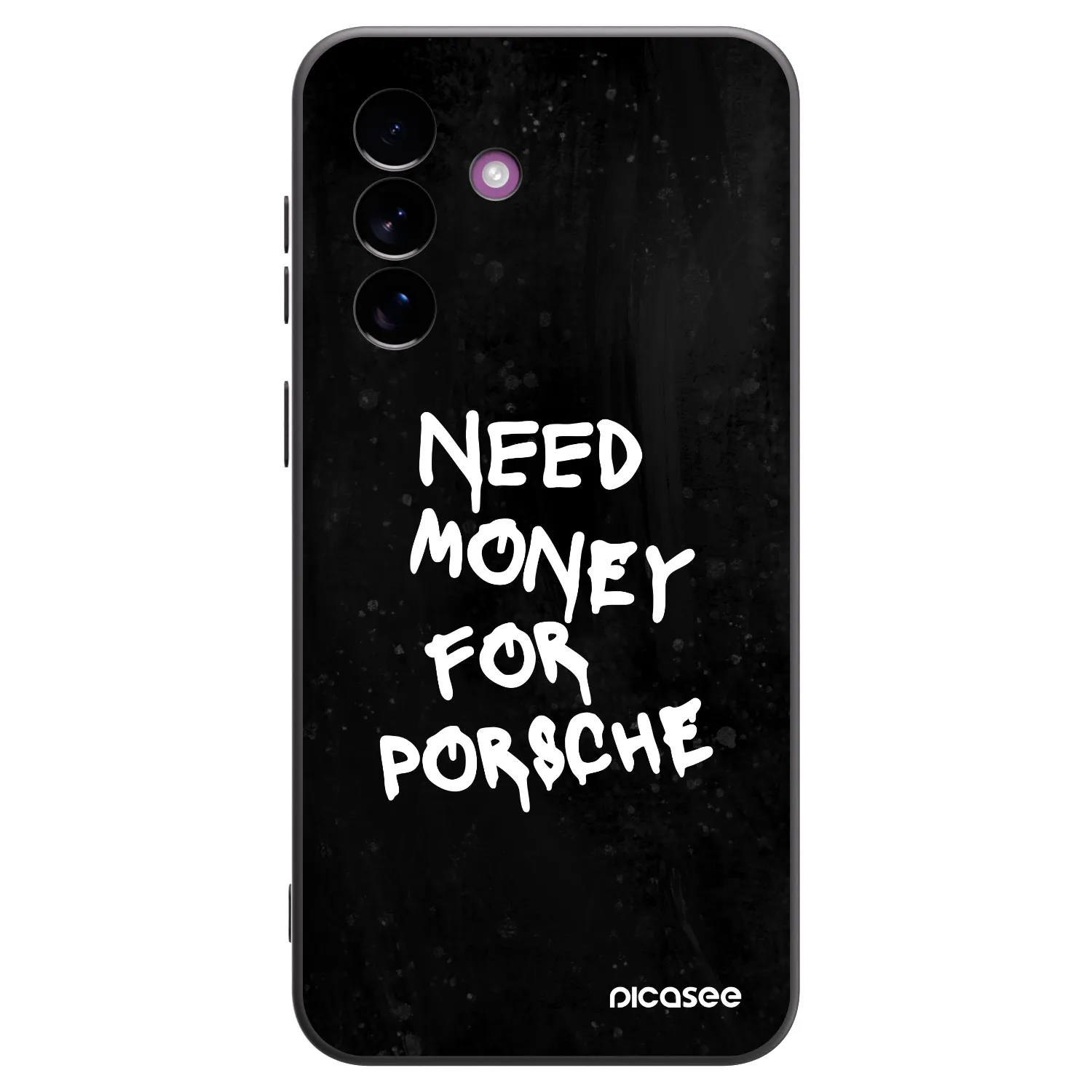 Picasee silikonový černý obal pro Samsung Galaxy A37 - Black Dollar