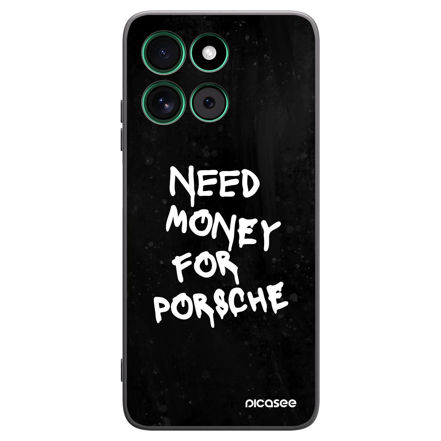 Picasee silikonový černý obal pro Motorola Moto G57 Power - Black Dollar