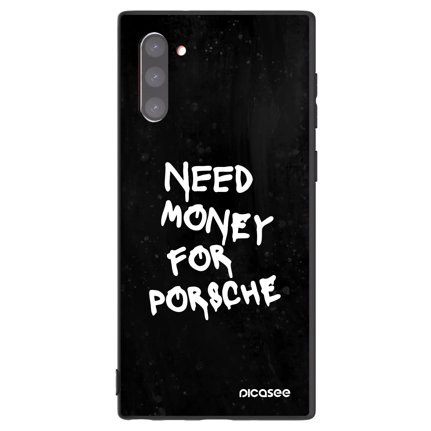 Picasee silikonový černý obal pro Samsung Galaxy Note 10 N970F - Black Dollar