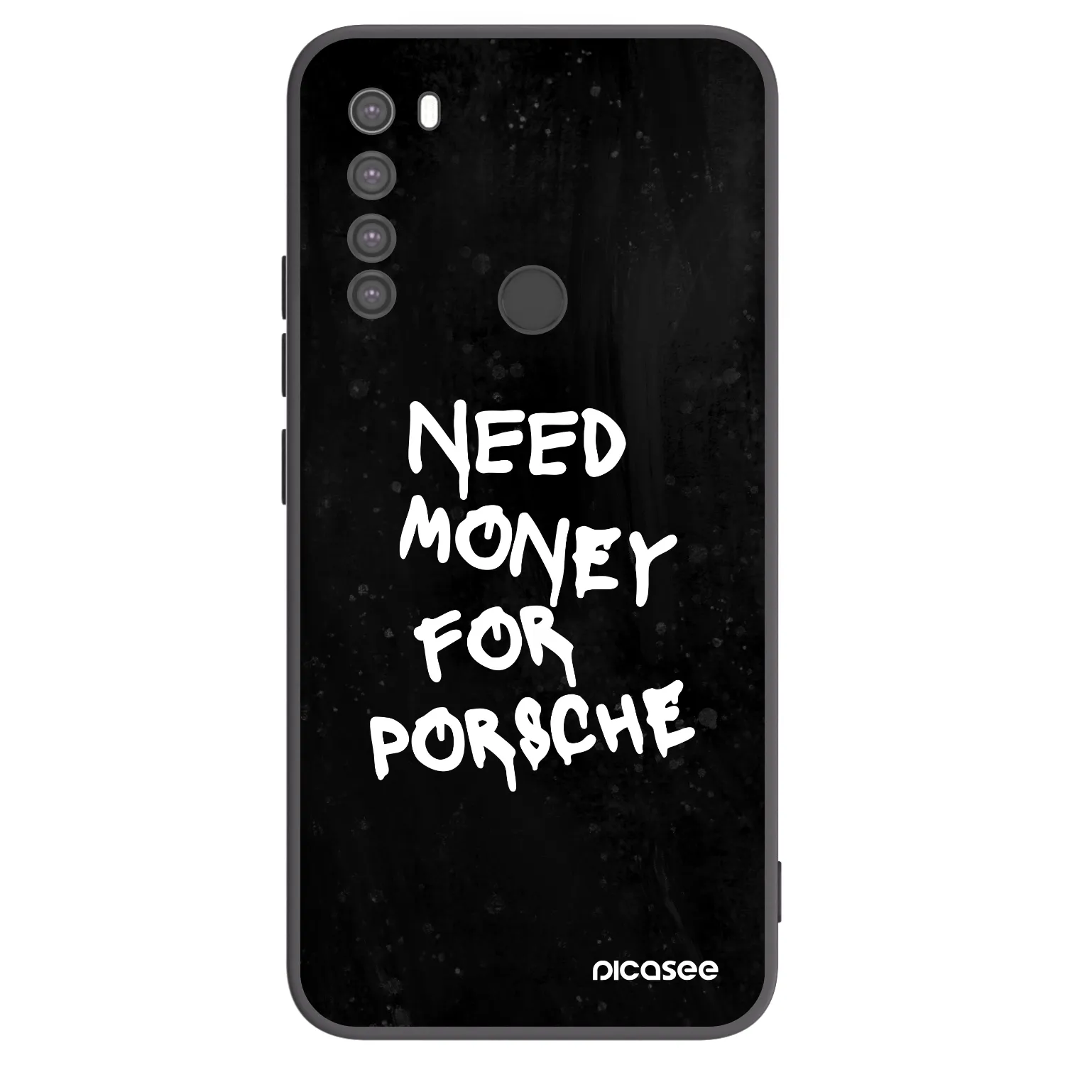 Picasee silikonový černý obal pro Xiaomi Redmi Note 8 - Black Dollar