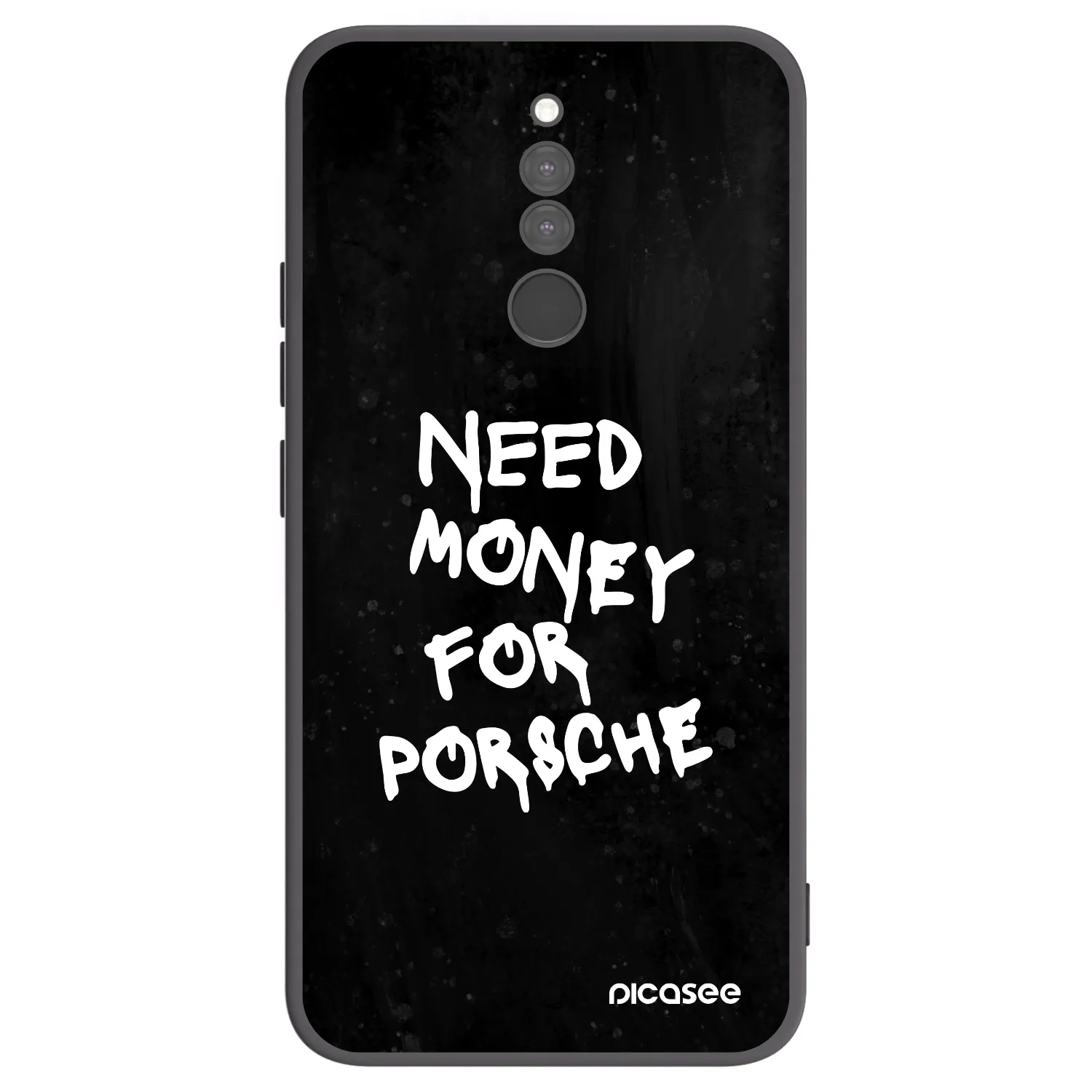 Picasee silikonový černý obal pro Xiaomi Redmi 8 - Black Dollar