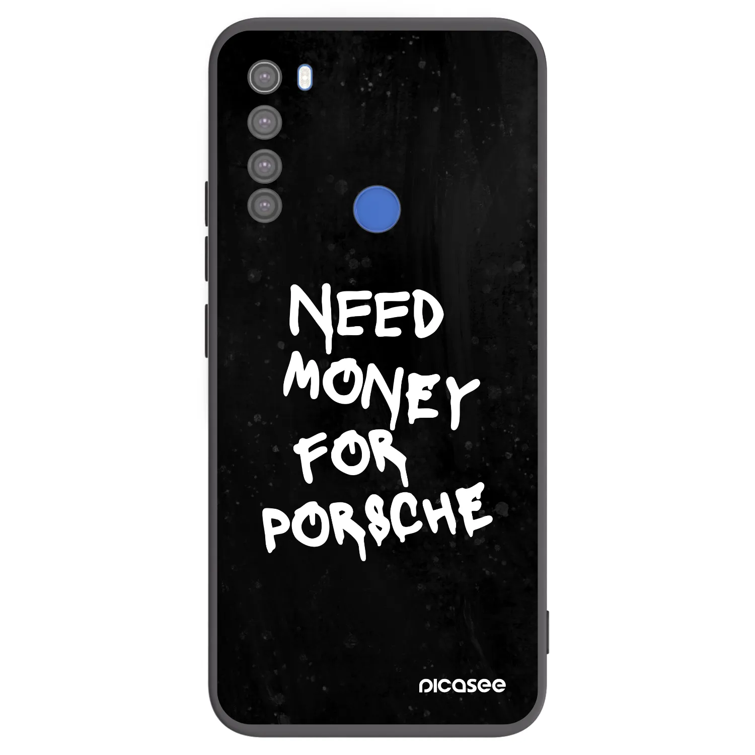 Picasee silikonový černý obal pro Xiaomi Redmi Note 8T - Black Dollar