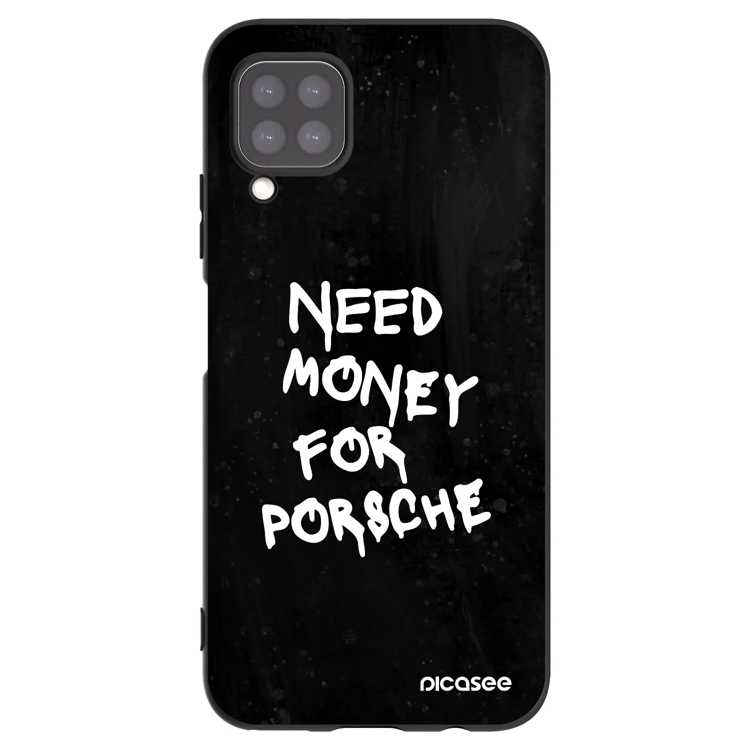 Picasee silikonový černý obal pro Huawei P40 Lite - Black Dollar