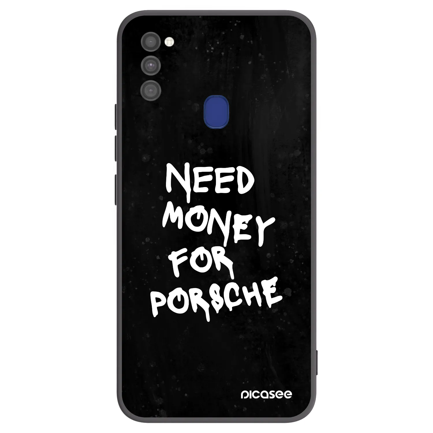 Picasee silikonový černý obal pro Samsung Galaxy M21 M215F - Black Dollar