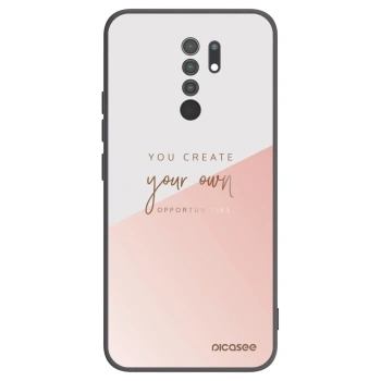 Picasee silikonový černý obal pro Xiaomi Redmi 9 - Vytvoř si svou vlastní příležitost