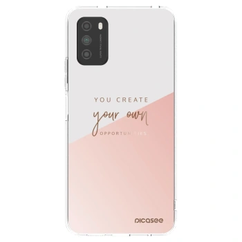 Picasee silikonový průhledný obal pro Xiaomi Poco M3 - Vytvoř si svou vlastní příležitost