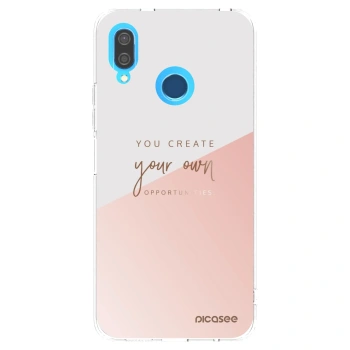 Picasee silikonový průhledný obal pro Huawei P20 Lite - Vytvoř si svou vlastní příležitost