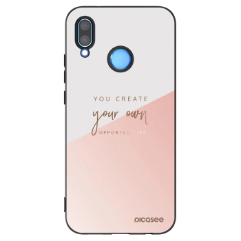 Picasee silikonový černý obal pro Huawei P20 Lite - Vytvoř si svou vlastní příležitost