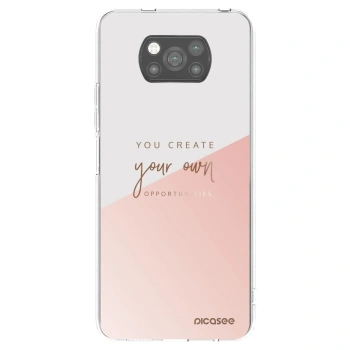 Picasee silikonový černý obal pro Xiaomi Poco X3 Pro - Vytvoř si svou vlastní příležitost