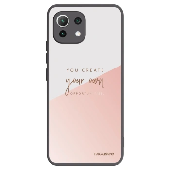 Picasee silikonový černý obal pro Xiaomi Mi 11 Lite - Vytvoř si svou vlastní příležitost