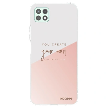 Picasee silikonový průhledný obal pro Samsung Galaxy A22 A226B 5G - Vytvoř si svou vlastní příležitost