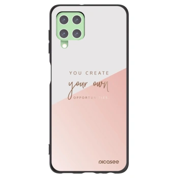 Picasee silikonový černý obal pro Samsung Galaxy A22 A225F 4G - You create your own opportunities