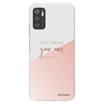 Picasee silikonový průhledný obal pro Xiaomi Poco M3 Pro 5G - Vytvoř si svou vlastní příležitost