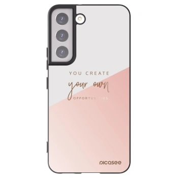 Picasee silikonový černý obal pro Samsung Galaxy S22 5G - You create your own opportunities