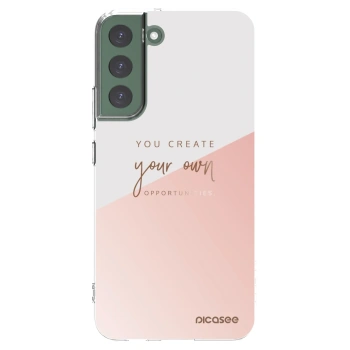 Picasee silikonový průhledný obal pro Samsung Galaxy S22+ 5G - Vytvoř si svou vlastní příležitost