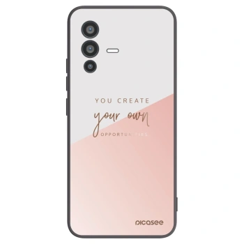 Picasee silikonový černý obal pro Vivo V23 5G - You create your own opportunities
