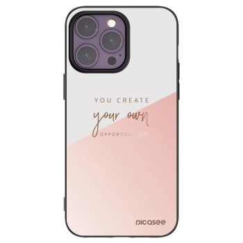 Picasee silikonový černý obal pro Apple iPhone 14 Pro Max - Vytvoř si svou vlastní příležitost