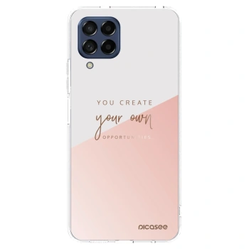 Picasee silikonový průhledný obal pro Samsung Galaxy M53 5G - Vytvoř si svou vlastní příležitost