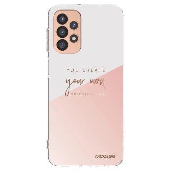 Picasee silikonový průhledný obal pro Samsung Galaxy A23 A236B 5G - Vytvoř si svou vlastní příležitost