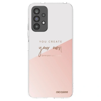 Picasee silikonový průhledný obal pro Samsung Galaxy A73 5G - Vytvoř si svou vlastní příležitost