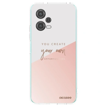Picasee silikonový průhledný obal pro Xiaomi Poco X5 - Vytvoř si svou vlastní příležitost