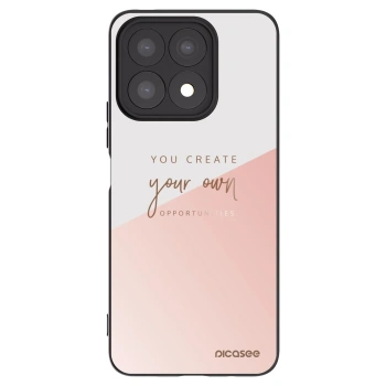 Picasee silikonový černý obal pro Honor X8a - Vytvoř si svou vlastní příležitost