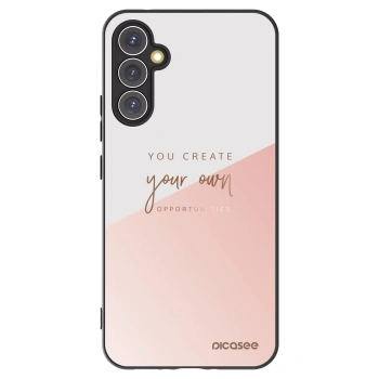 Picasee silikonový černý obal pro Samsung Galaxy A34 5G A346B - Vytvoř si svou vlastní příležitost