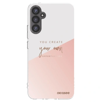 Picasee silikonový průhledný obal pro Samsung Galaxy A34 5G A346B - Vytvoř si svou vlastní příležitost