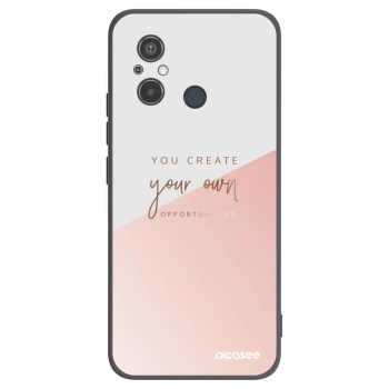 Picasee silikonový černý obal pro Xiaomi Redmi 12C - Vytvoř si svou vlastní příležitost