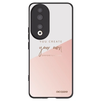 Picasee silikonový černý obal pro Honor 90 5G - You create your own opportunities