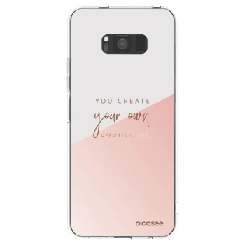 Picasee silikonový průhledný obal pro Samsung Galaxy S8 G950F - Vytvoř si svou vlastní příležitost