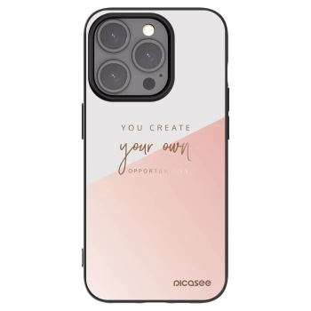 Picasee silikonový černý obal pro Apple iPhone 15 Pro - Vytvoř si svou vlastní příležitost