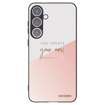 Picasee silikonový černý obal pro Samsung Galaxy S24+ S926B 5G - Vytvoř si svou vlastní příležitost