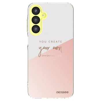 Picasee silikonový průhledný obal pro Samsung Galaxy A25 A256B 5G - Vytvoř si svou vlastní příležitost