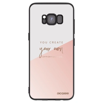 Picasee silikonový černý obal pro Samsung Galaxy S8 G950F - Vytvoř si svou vlastní příležitost