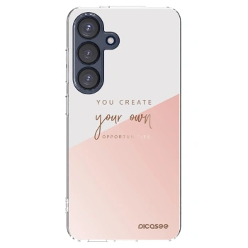 Picasee silikonový průhledný obal pro Samsung Galaxy S25 5G - Vytvoř si svou vlastní příležitost