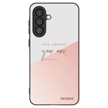 Picasee silikonový černý obal pro Samsung Galaxy A56 5G A566B - Vytvoř si svou vlastní příležitost