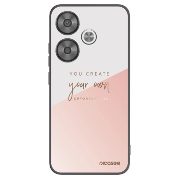 Picasee silikonový černý obal pro Xiaomi Poco F6 - Vytvoř si svou vlastní příležitost