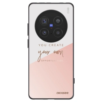 Picasee silikonový černý obal pro Vivo X200 Pro - Vytvoř si svou vlastní příležitost